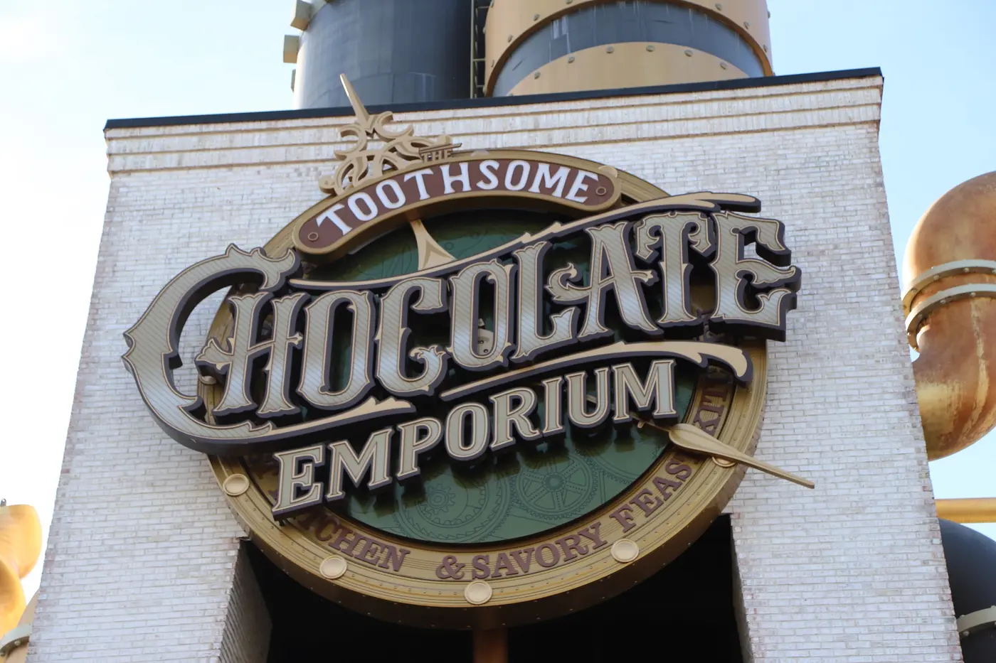 Fachada de Toothsome Chocolate Emporium